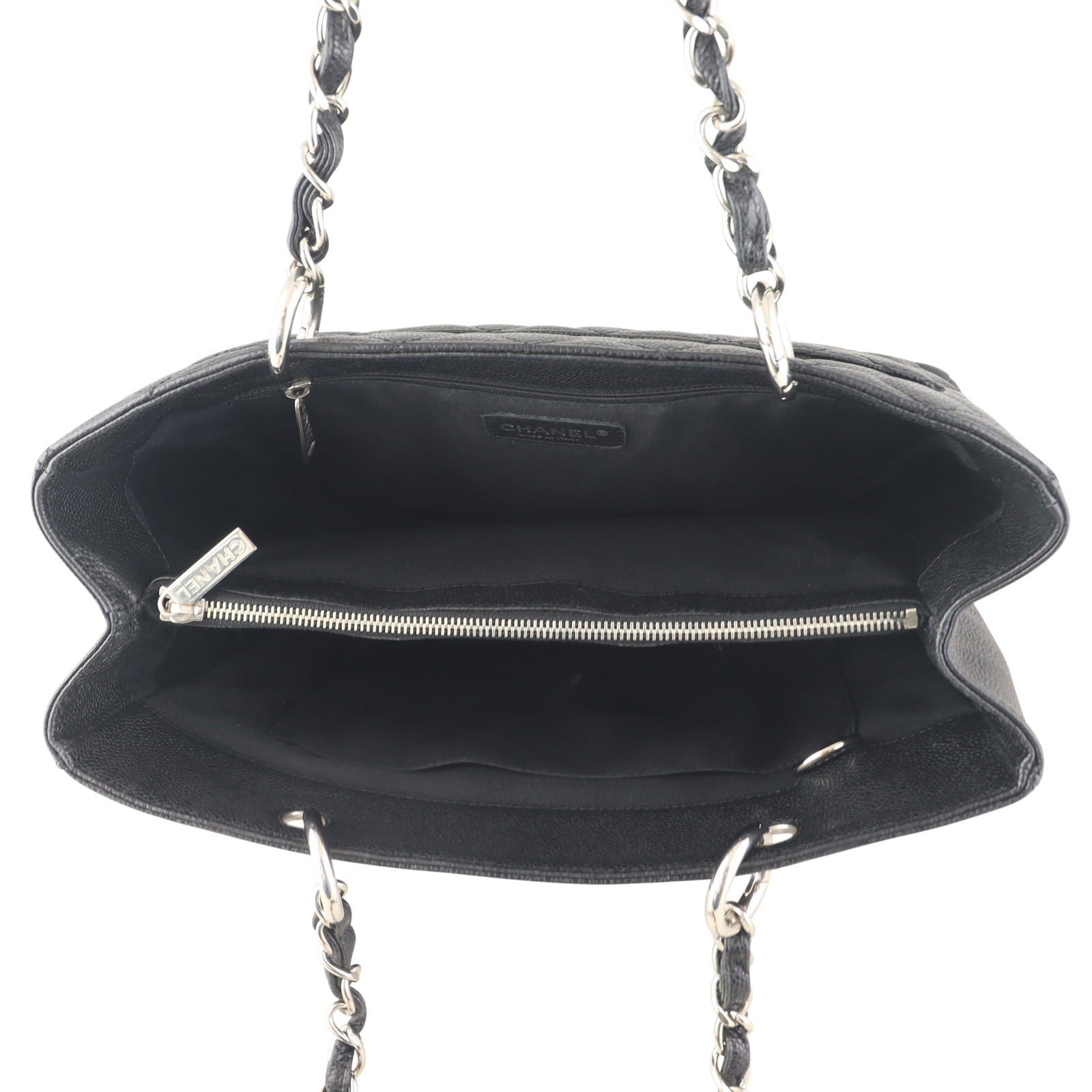 Chanel Grand Shopping Tote Interior