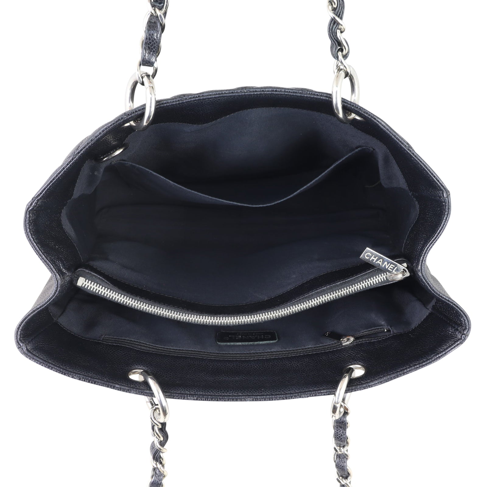 Chanel Grand Shopping Tote Whole interior