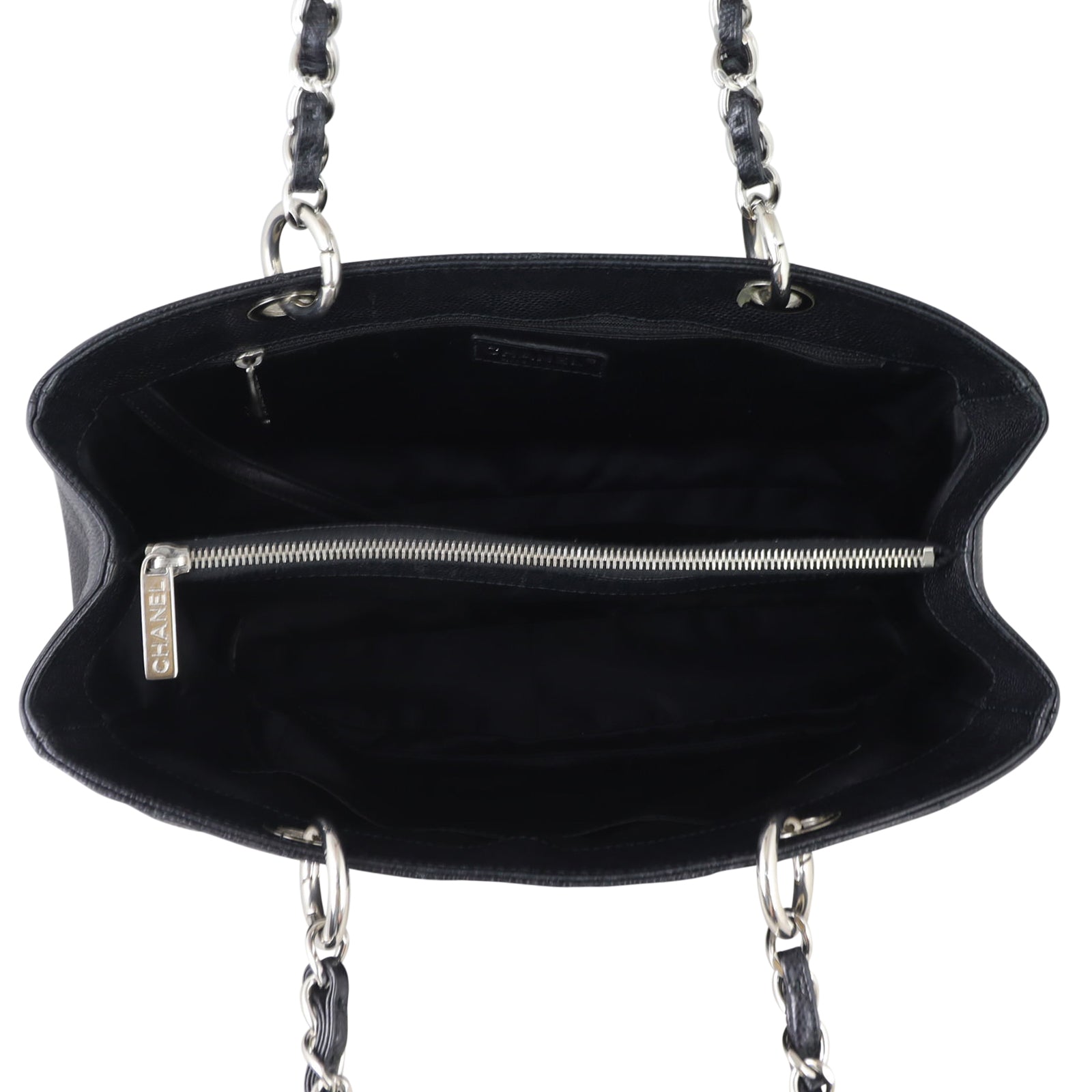 Chanel Grand Shopping Tote Whole interior