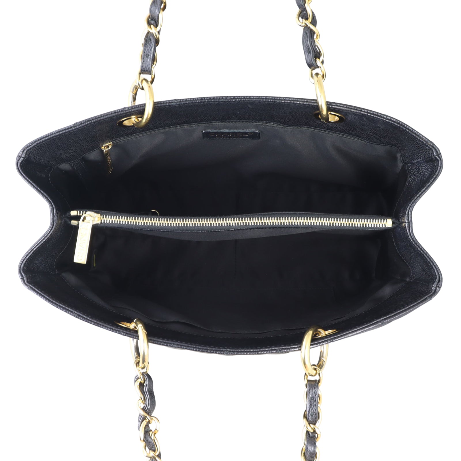 Chanel Grand Shopping Tote Whole interior