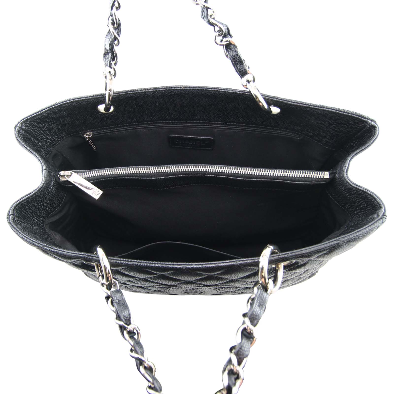 Chanel Grand Shopping Tote Interior