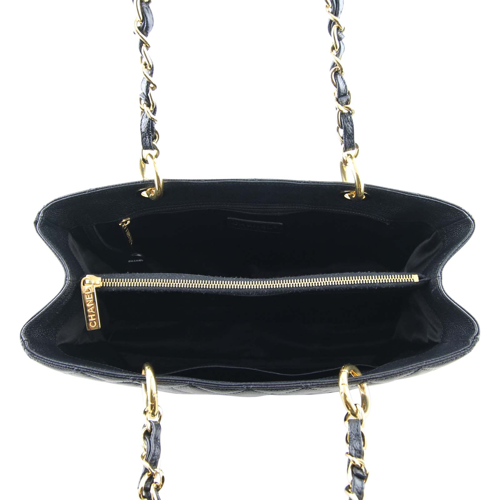 Chanel Grand Shopping Tote Interior