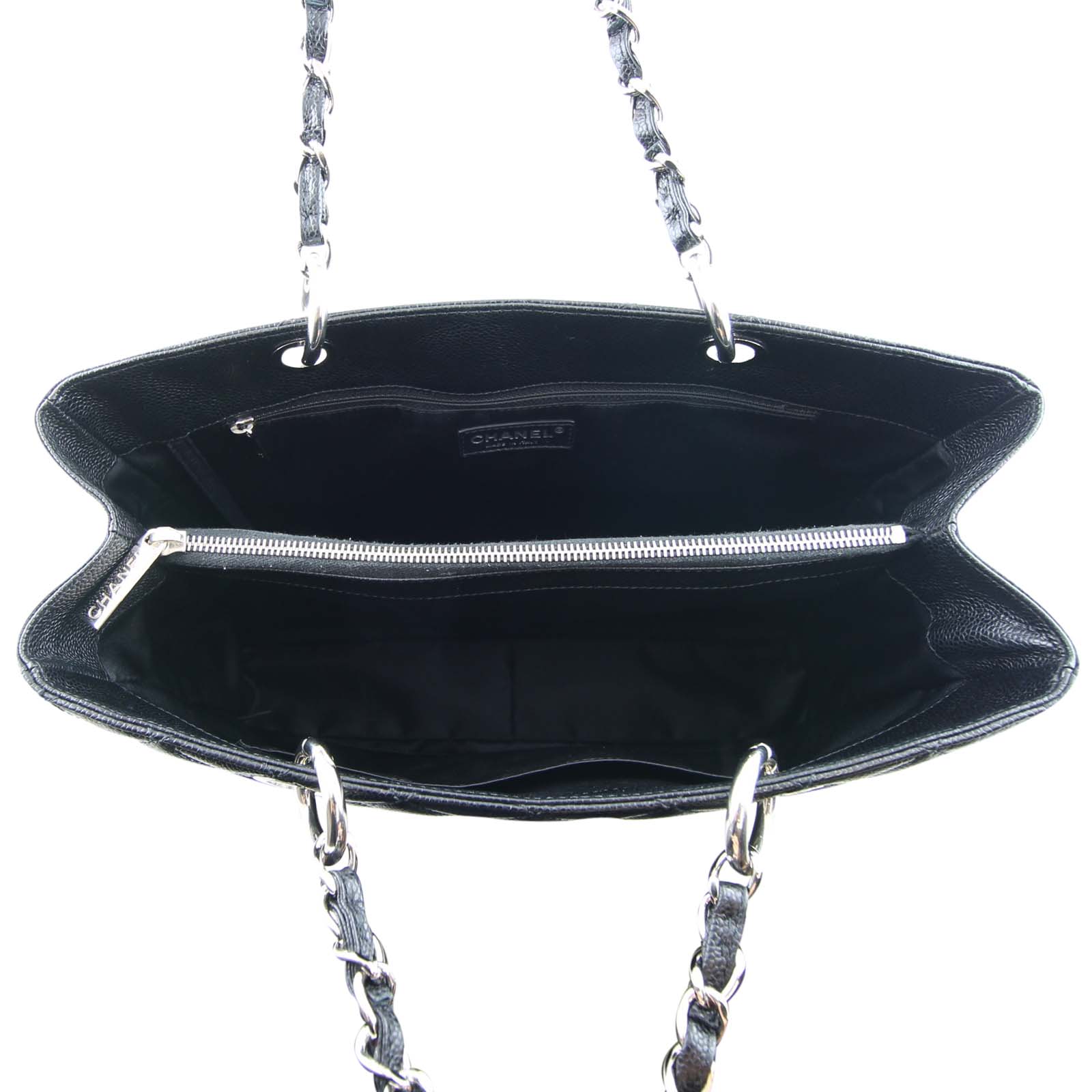 Chanel Grand Shopping Tote Interior