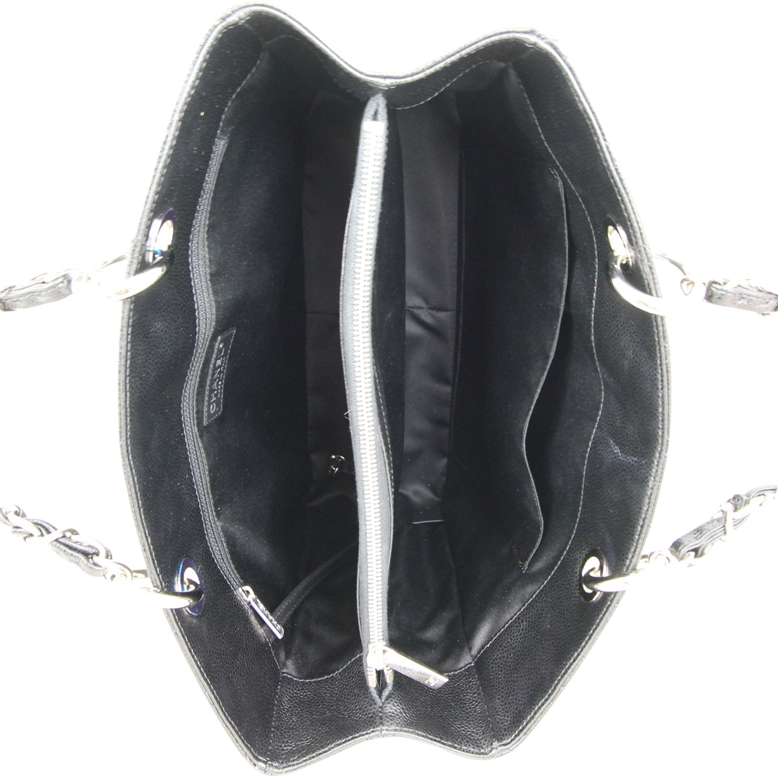 Chanel Grand Shopping Tote Interior