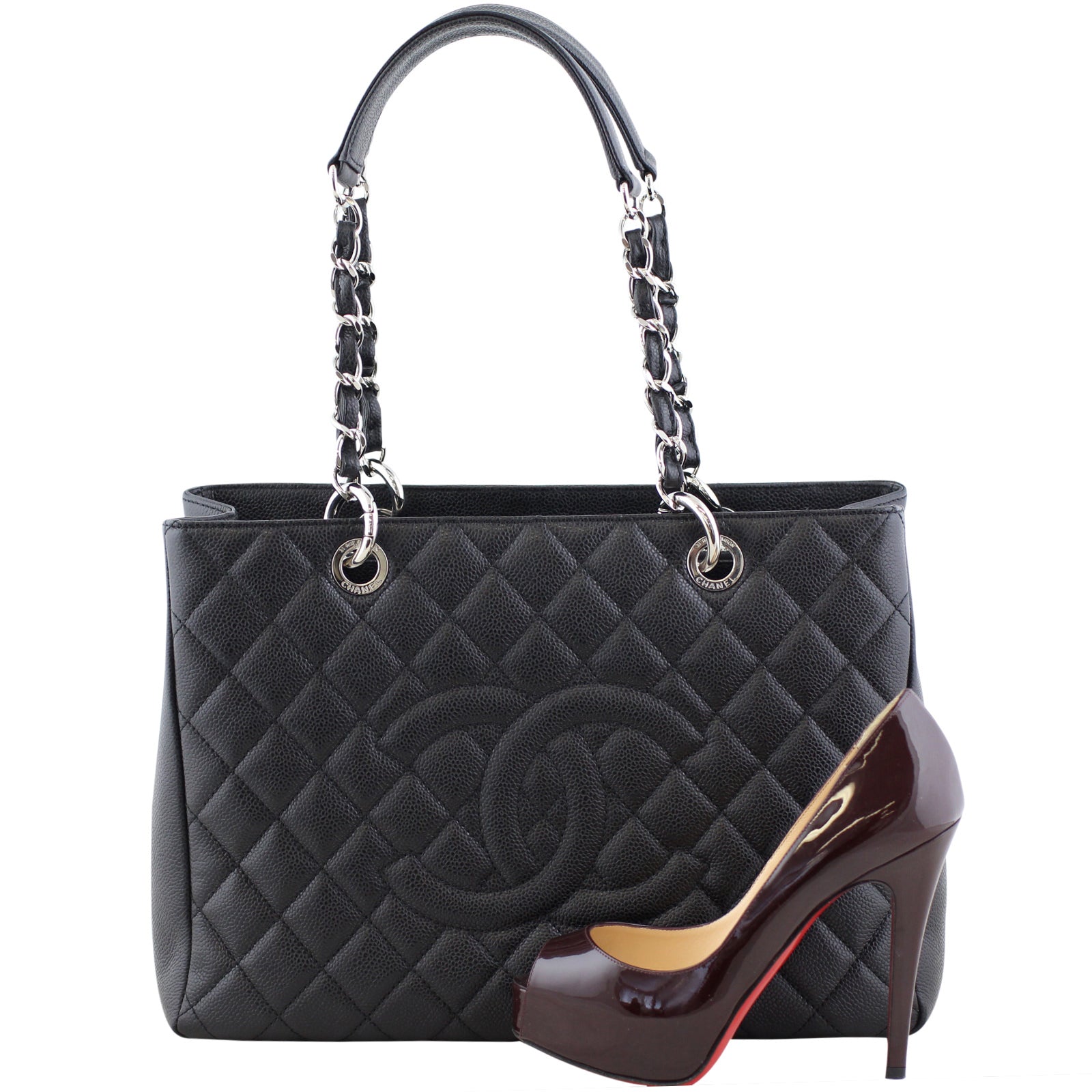 Chanel Grand Shopping Tote Scale