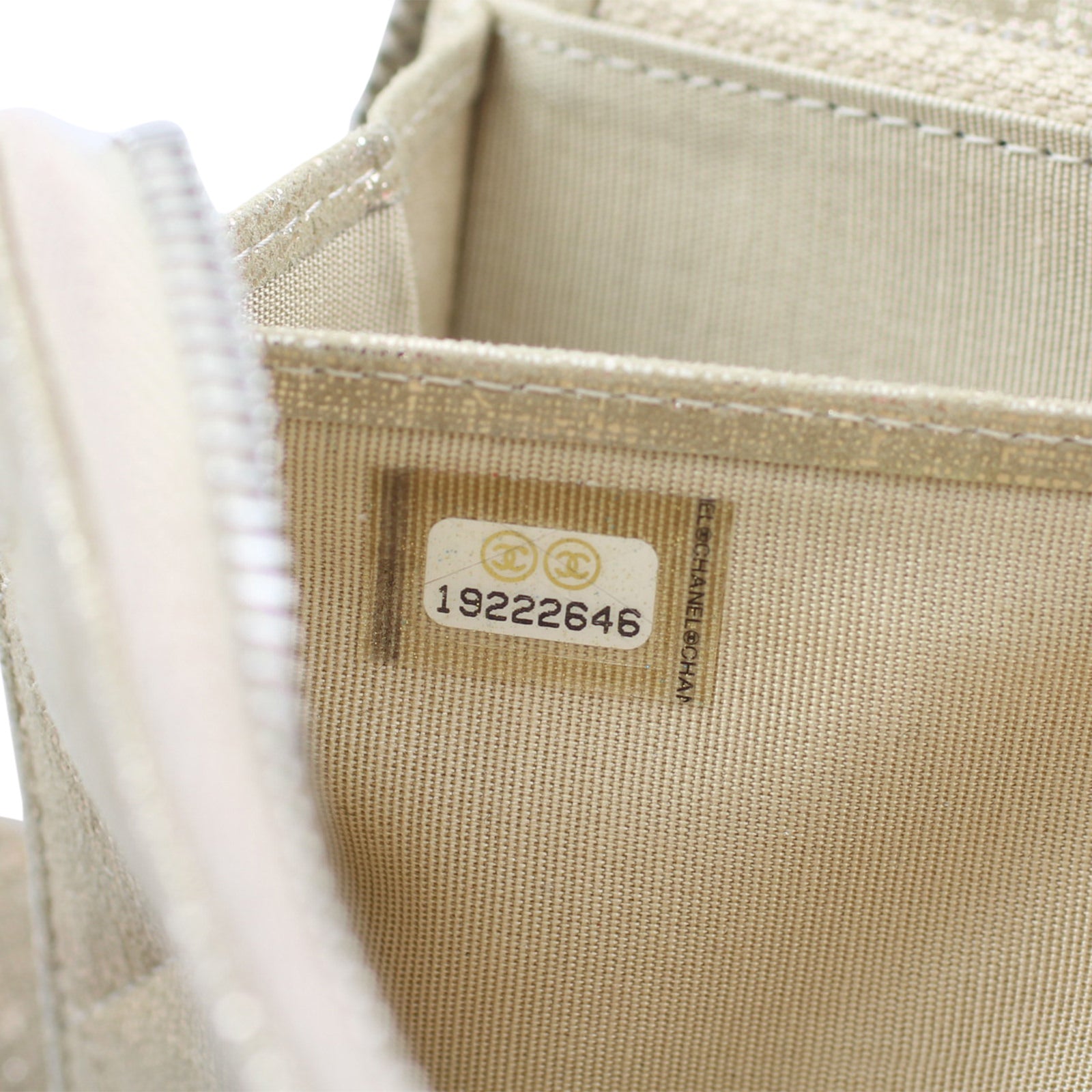 Chanel Iridescent Goatskin Zippy Wallet Code