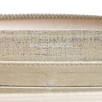 Chanel Iridescent Goatskin Zippy Wallet Tag