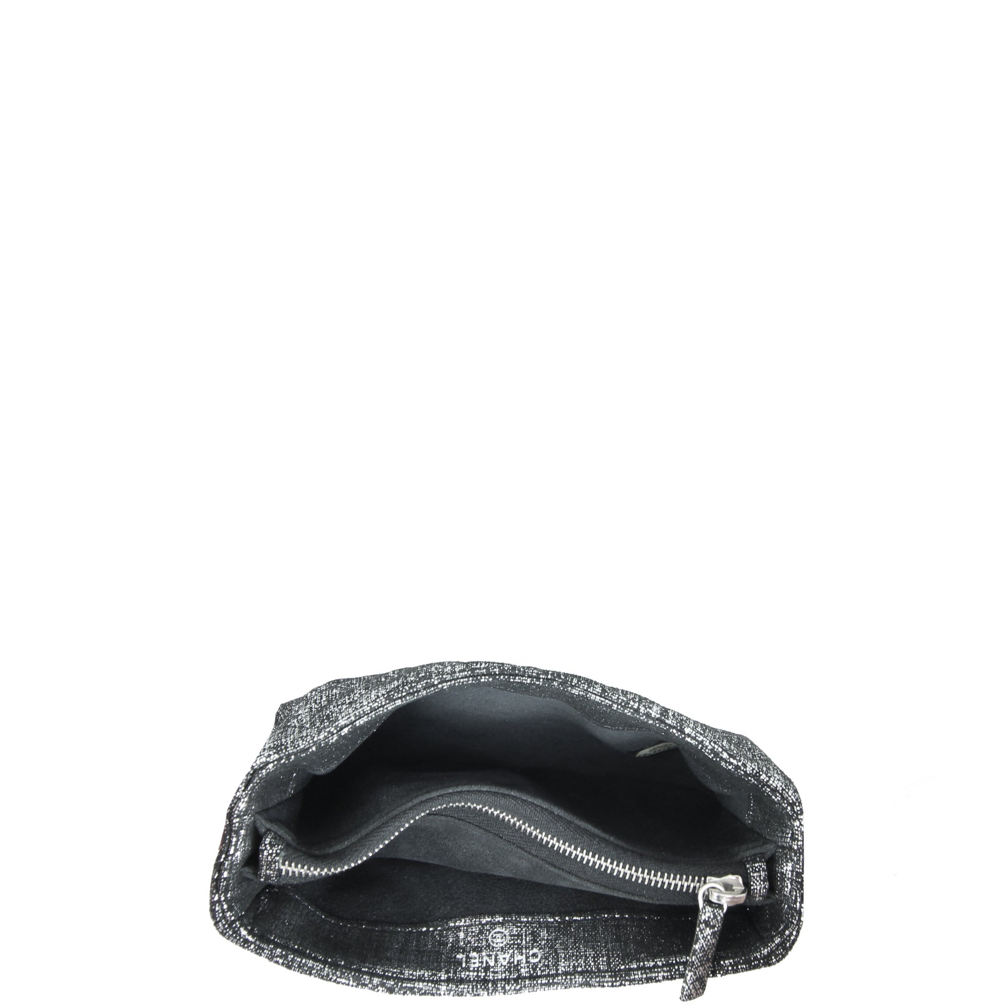 Chanel Iridescent O-Mini Clutch Interior