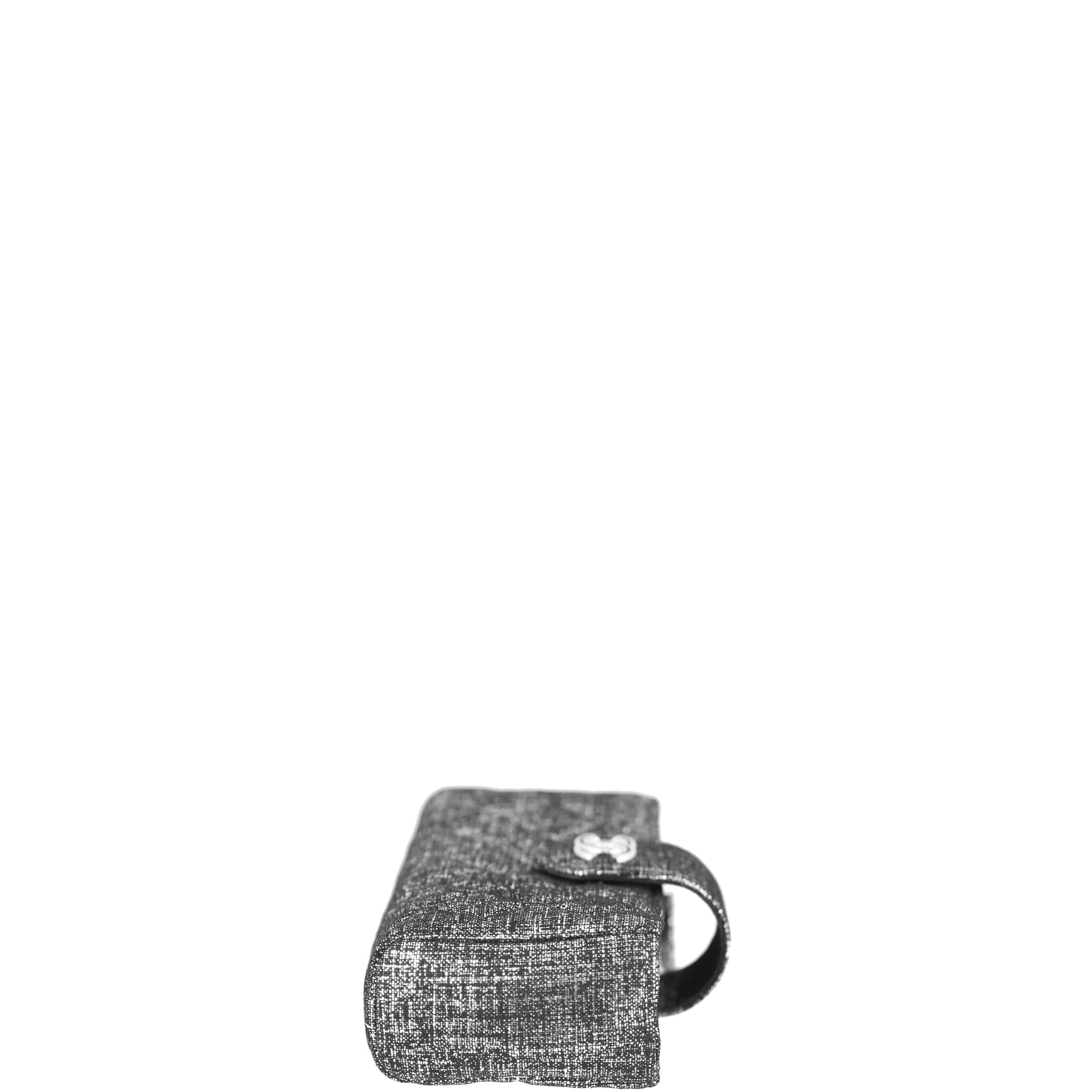 Chanel Iridescent O-Mini Clutch Left