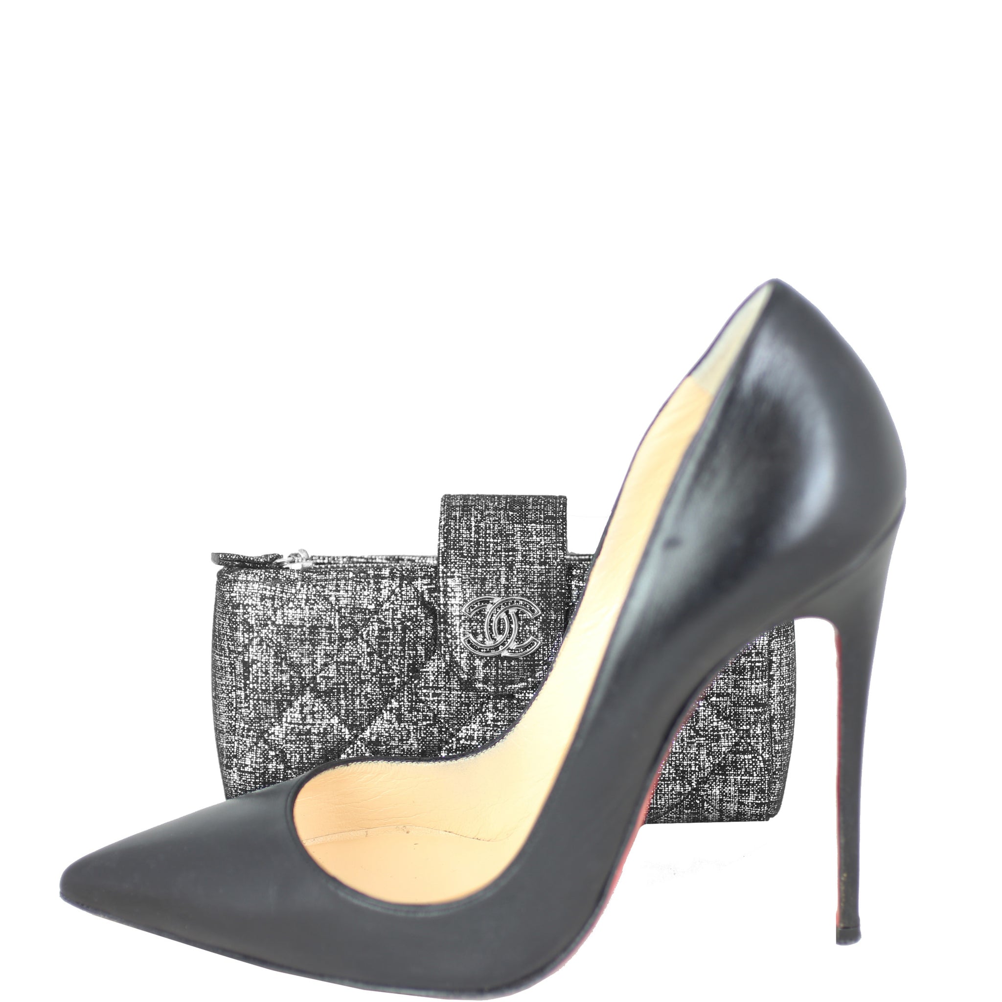 Chanel Iridescent O-Mini Clutch Scale