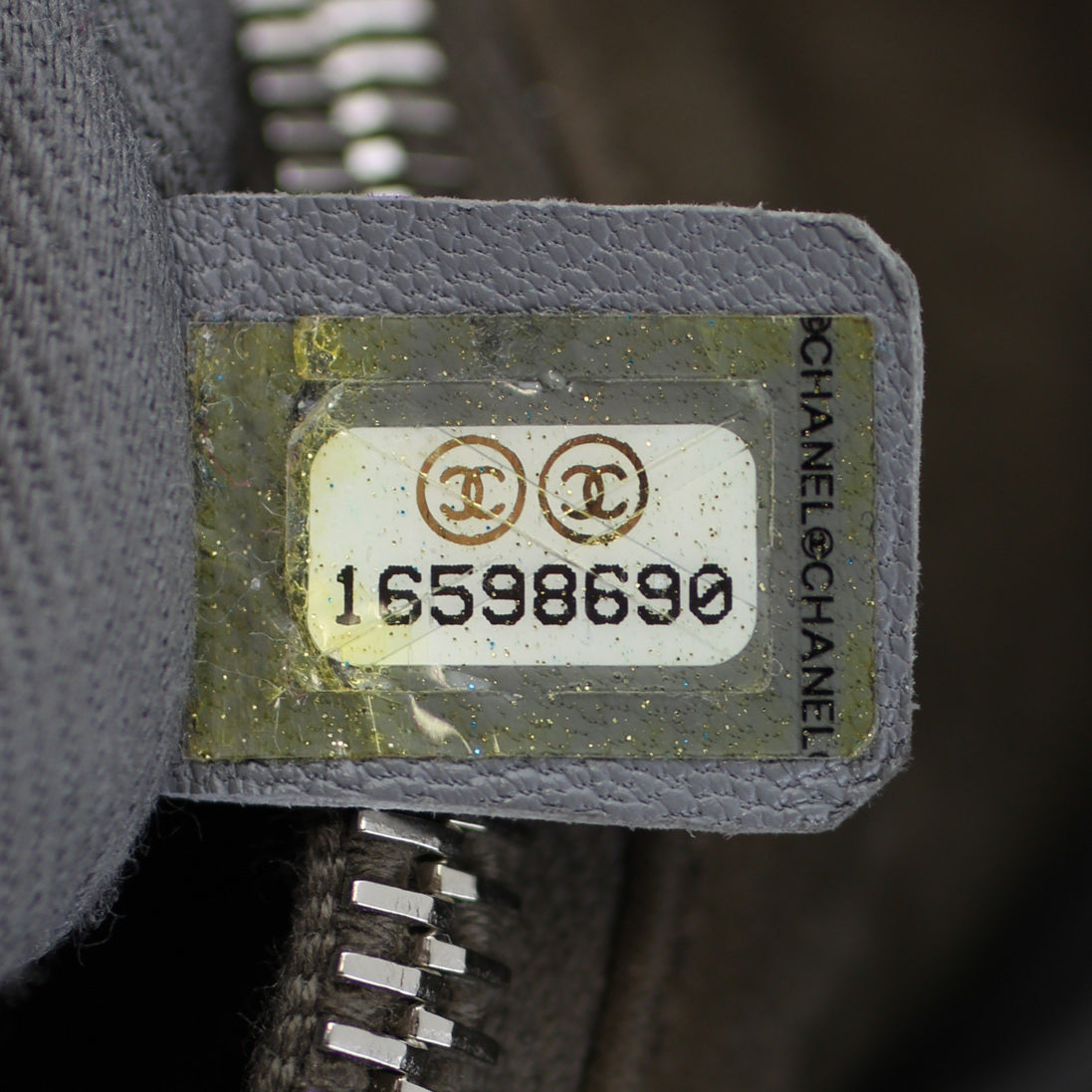 Chanel Iridescent Sea Hit Tote Large Code