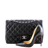 Chanel Classic Double Flap Jumbo Shoe
