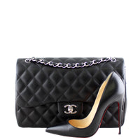 Chanel Classic Double Flap Jumbo Shoe