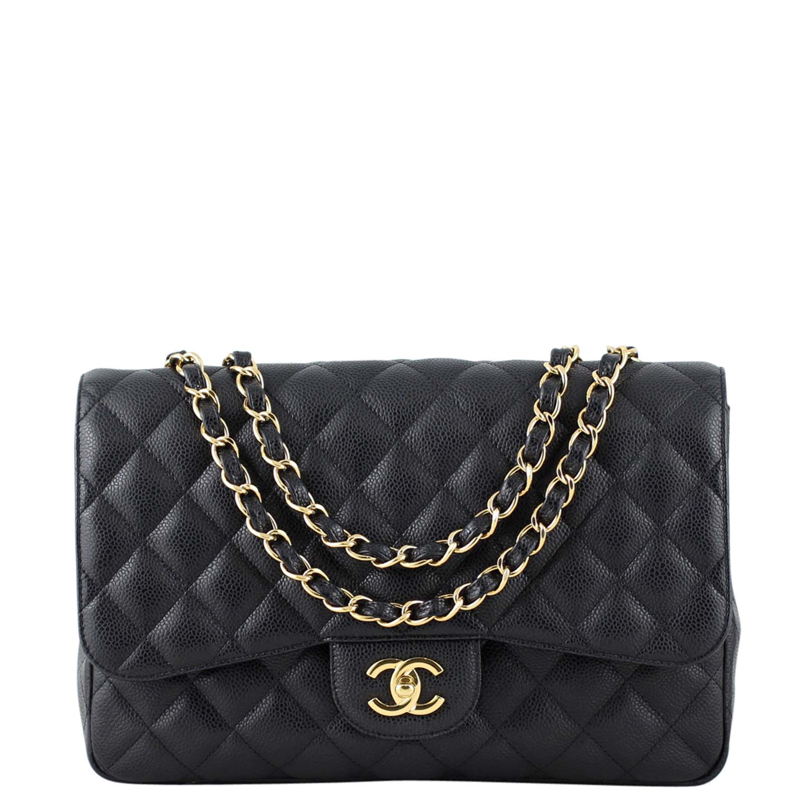 Chanel Classic Single Flap Jumbo Front