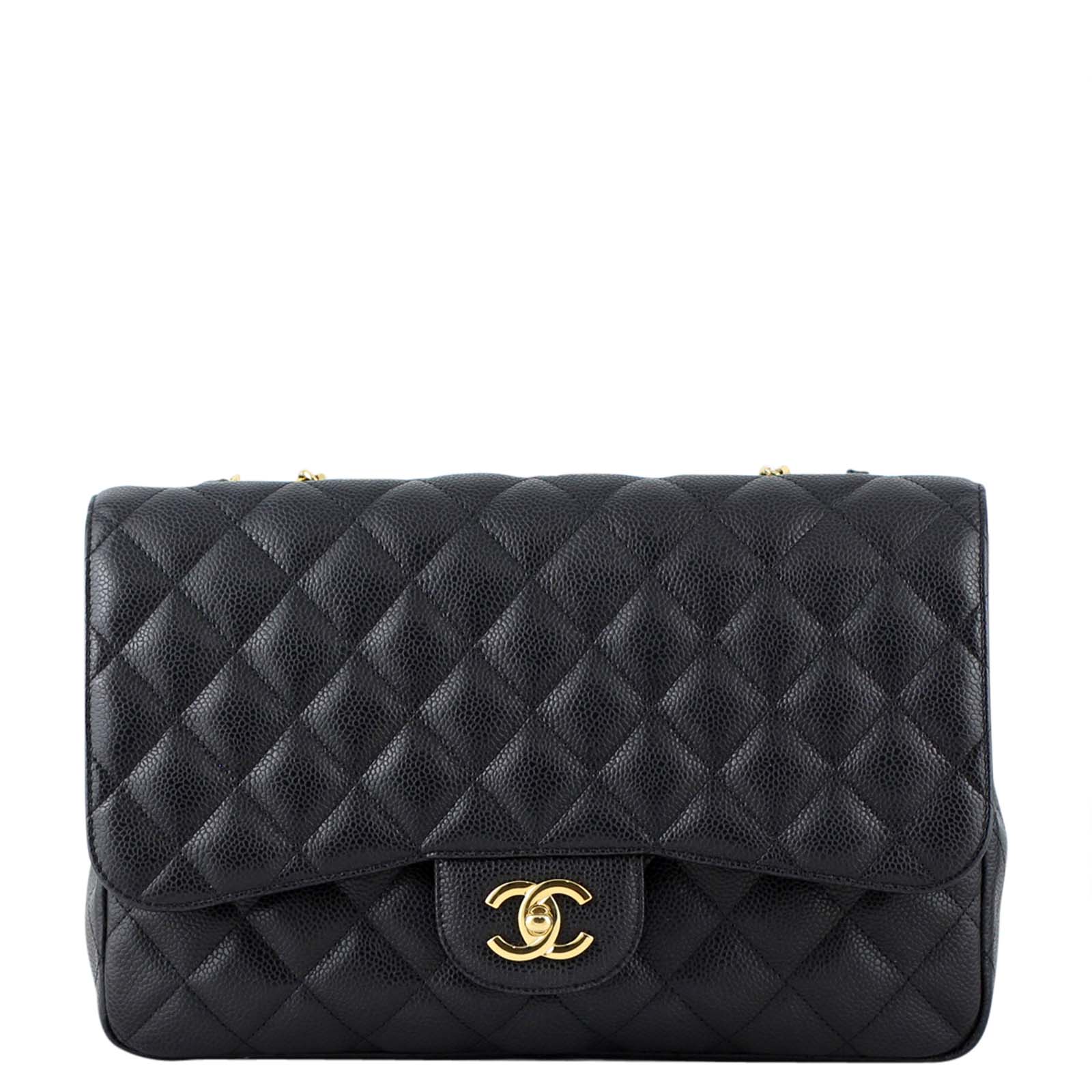 Chanel Classic Single Flap Jumbo | Black GHW 13 Series – Luxe.It.Fwd