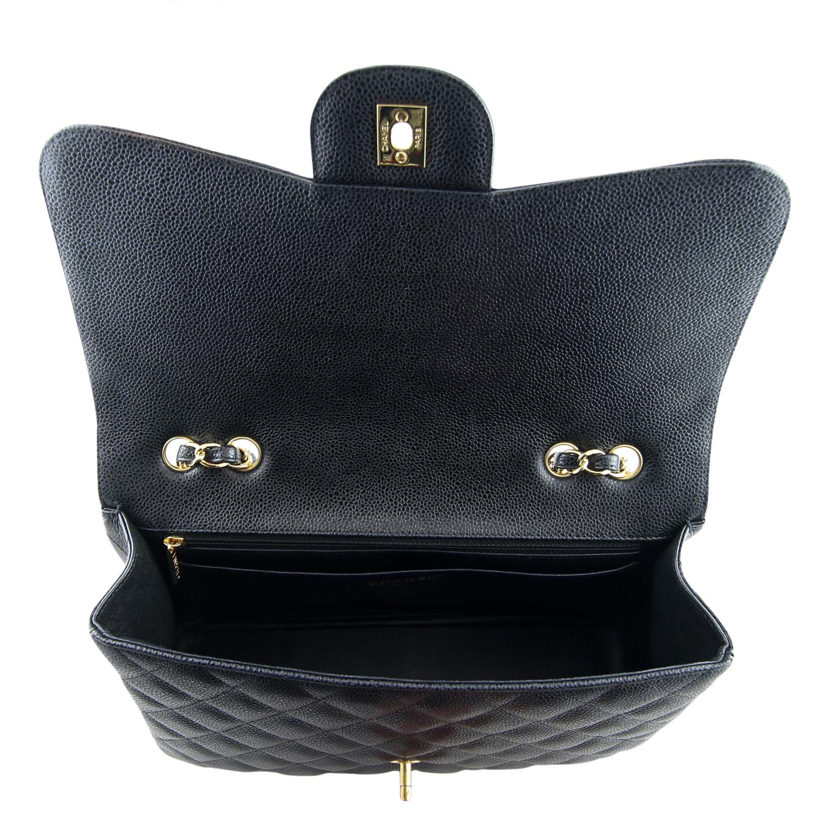 Chanel Classic Single Flap Jumbo | Black GHW 13 Series – Luxe.It.Fwd