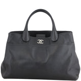 Chanel Large Shopping Bag Soft Caviar Front