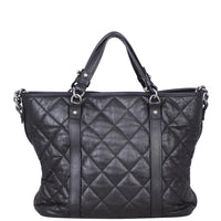 Chanel CC Two Way Shopping Tote Back
