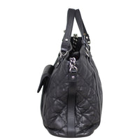 Chanel CC Two Way Shopping Tote Side