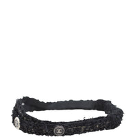 Chanel CC Lesage Embellished Headband Left