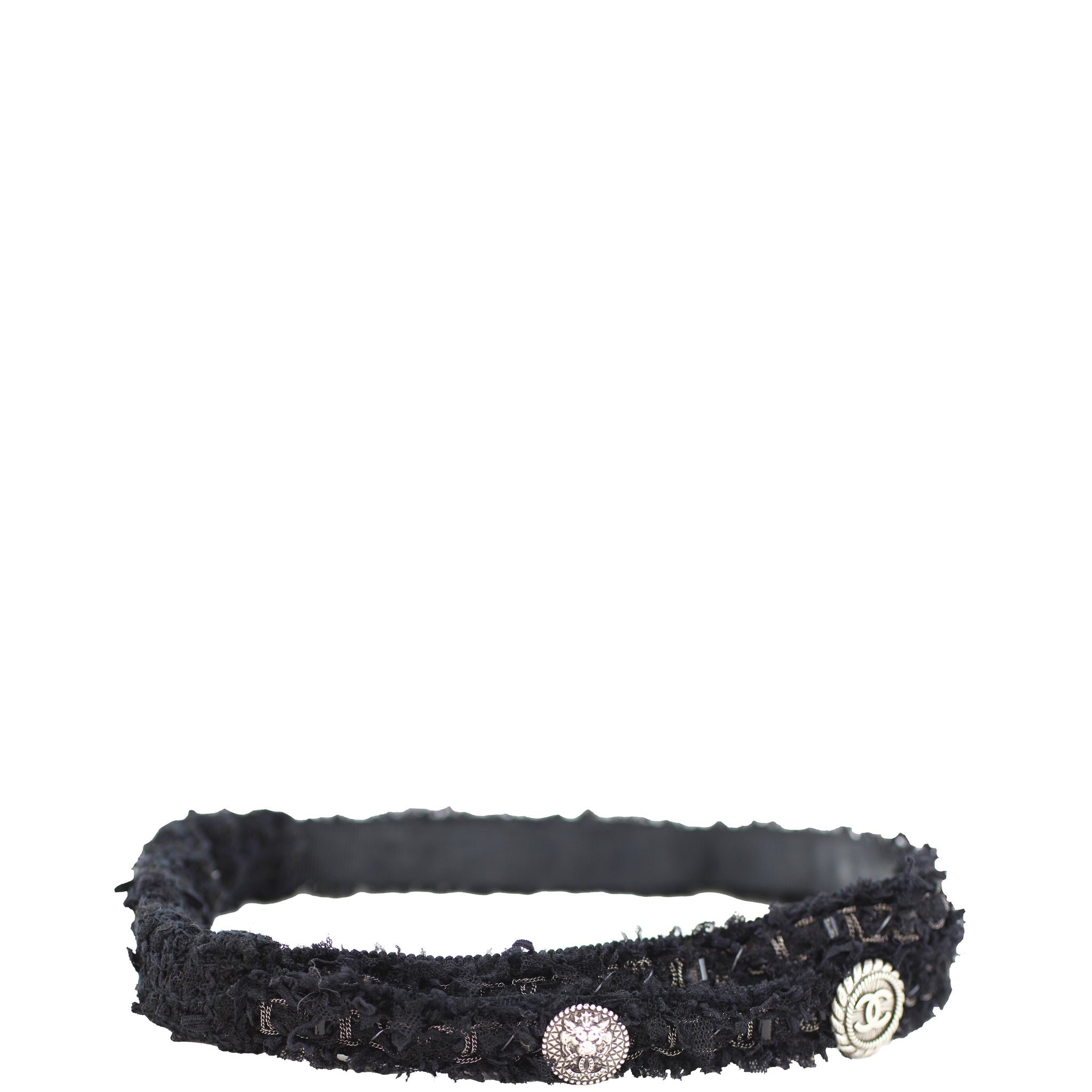 Chanel CC Lesage Embellished Headband Right