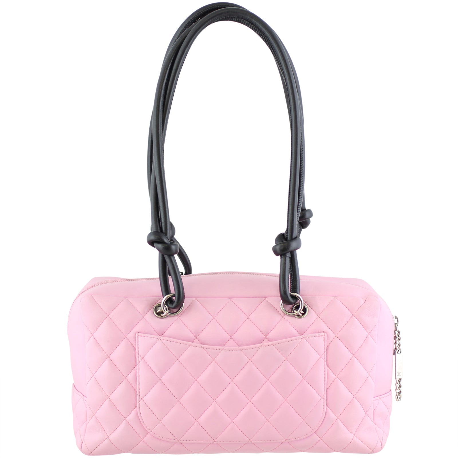 Chanel Ligne Cambon Bowler Bag Back