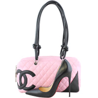 Chanel Ligne Cambon Bowler Bag Scale