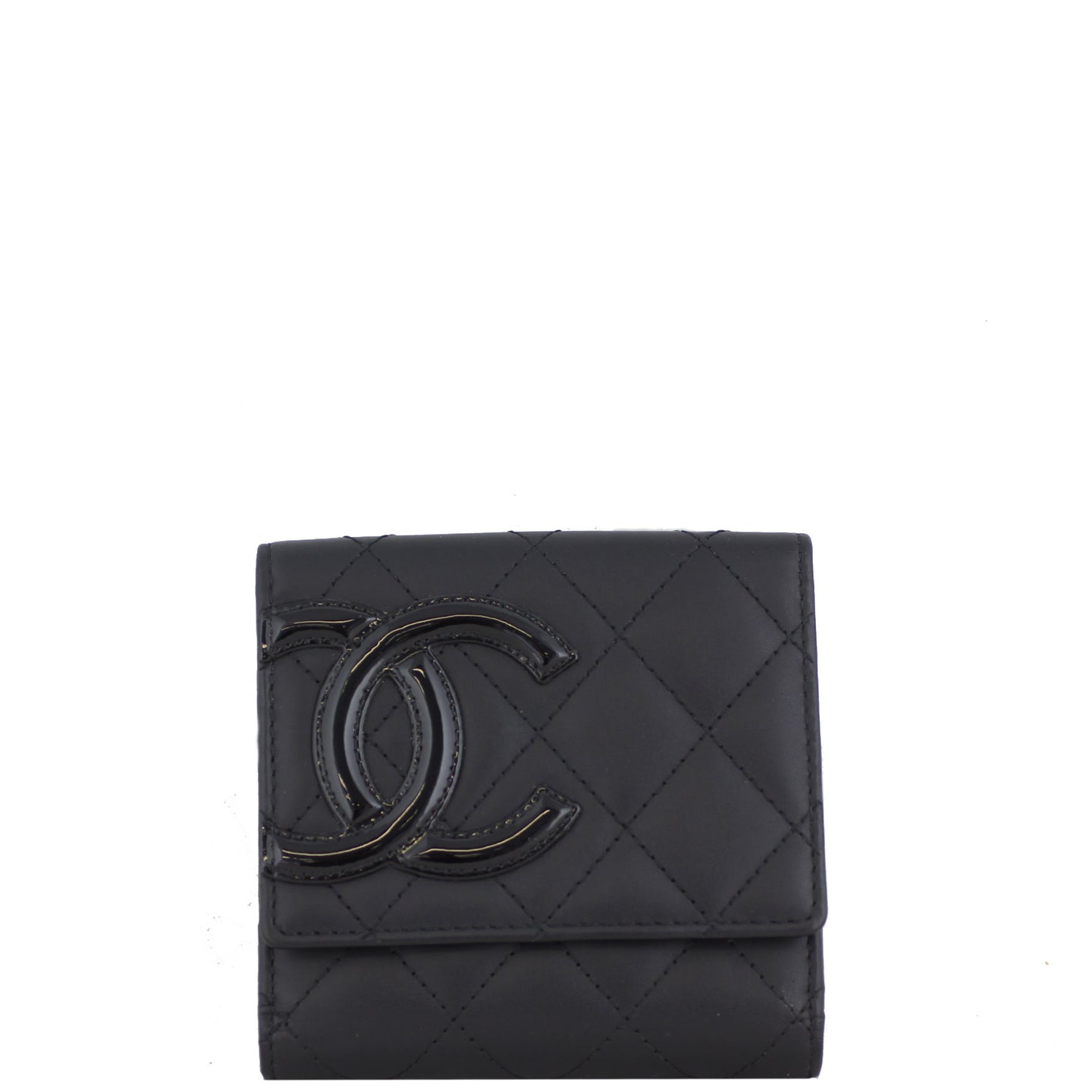 Chanel Ligne Cambon Compact Wallet Front