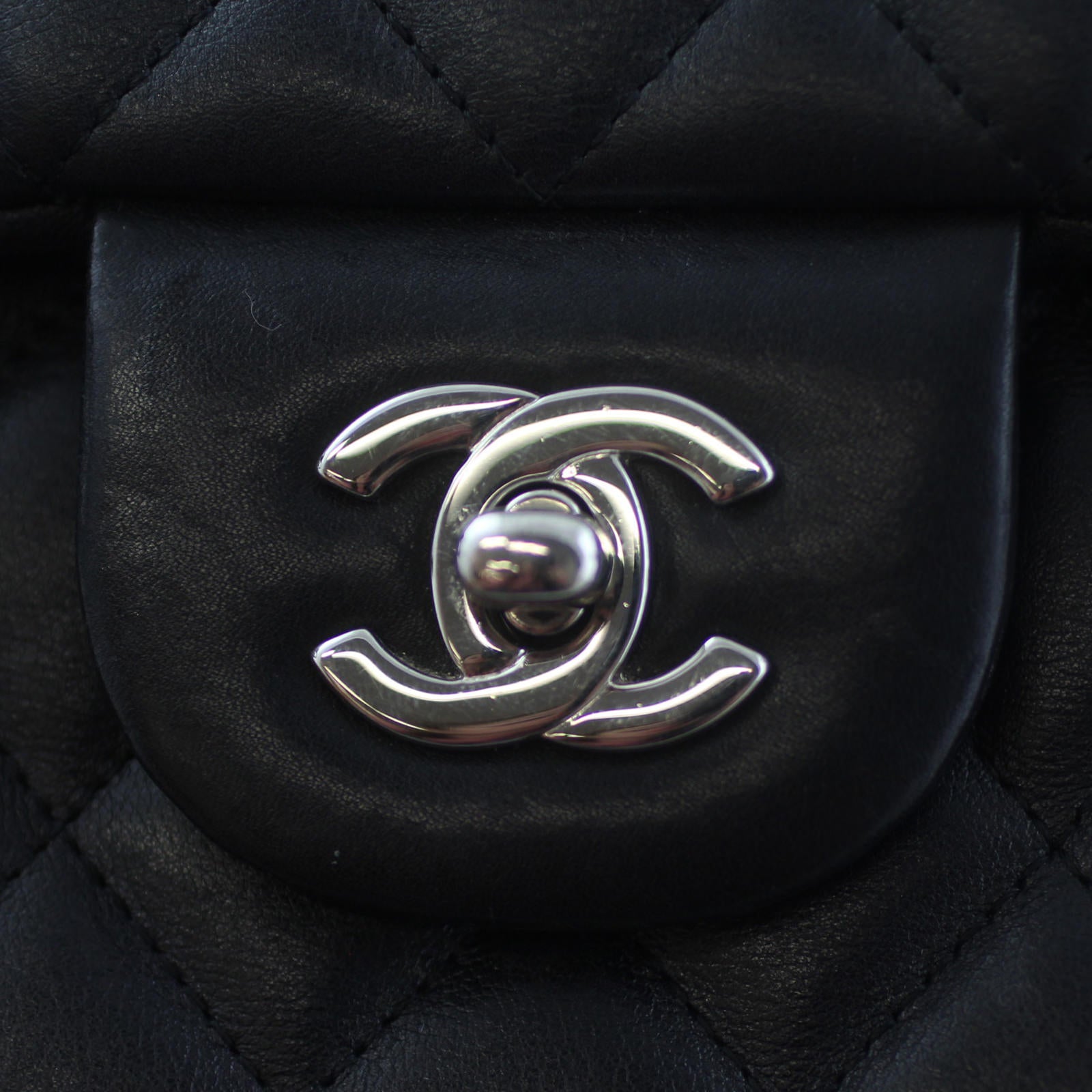 Chanel Ligne Cambon Flap Tote Lock
