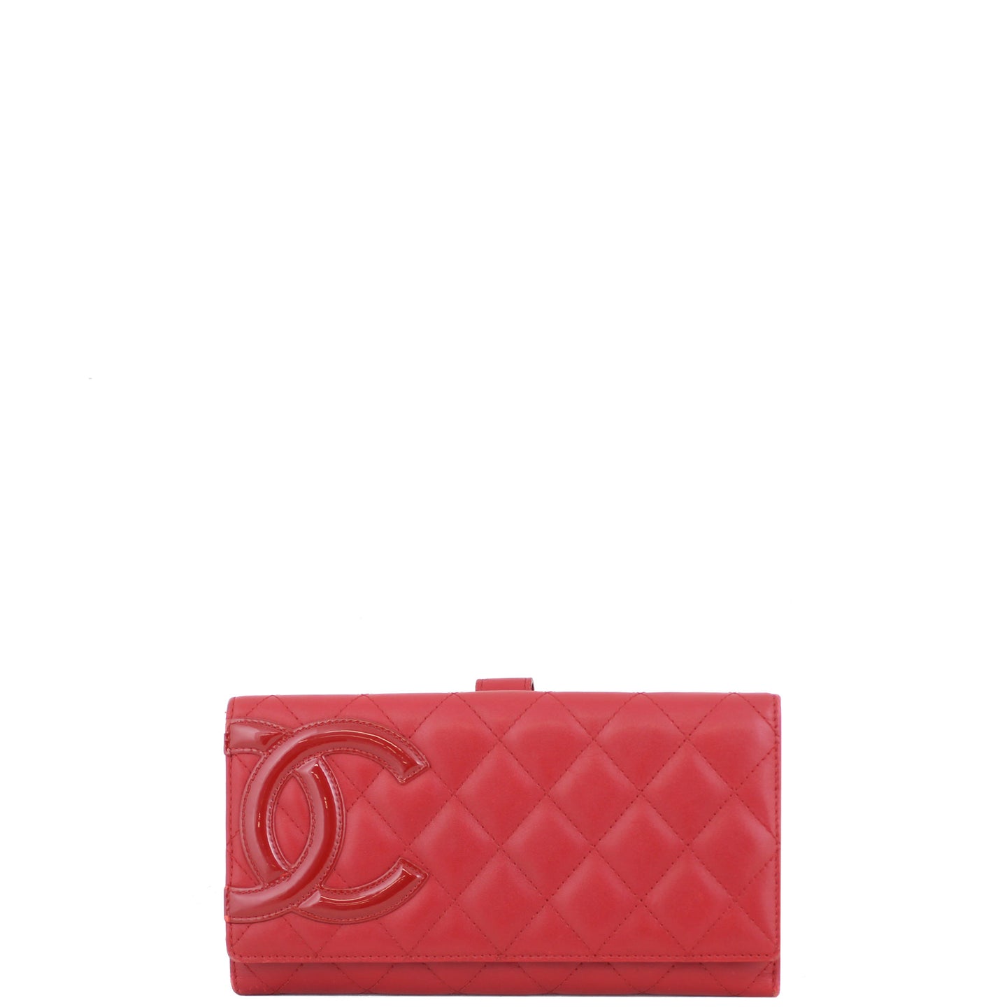 Chanel Ligne Cambon Long Continental Wallet Front