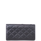 Chanel Ligne Cambon Yen Wallet Back