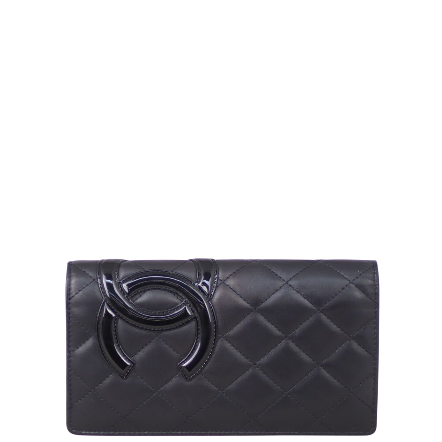 Chanel Ligne Cambon Yen Wallet Front