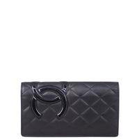 Chanel Ligne Cambon Yen Wallet Front