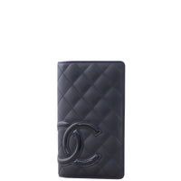 Chanel Ligne Cambon Yen Wallet Front