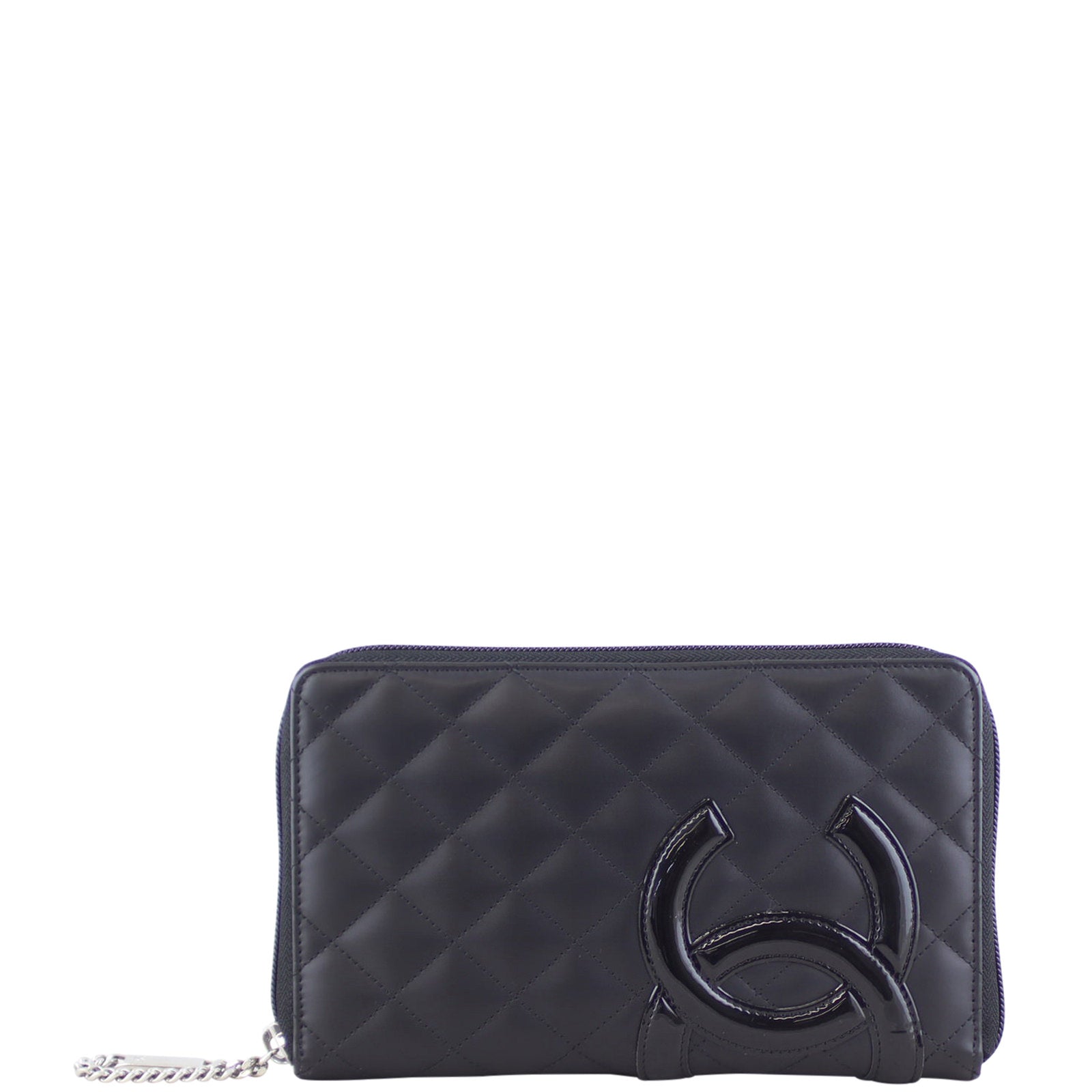 Chanel Ligne Cambon Zip Around Organiser Front