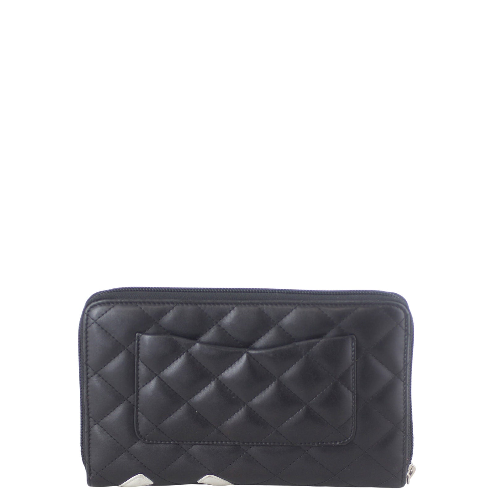 Chanel Ligne Cambon Zip Wallet Back