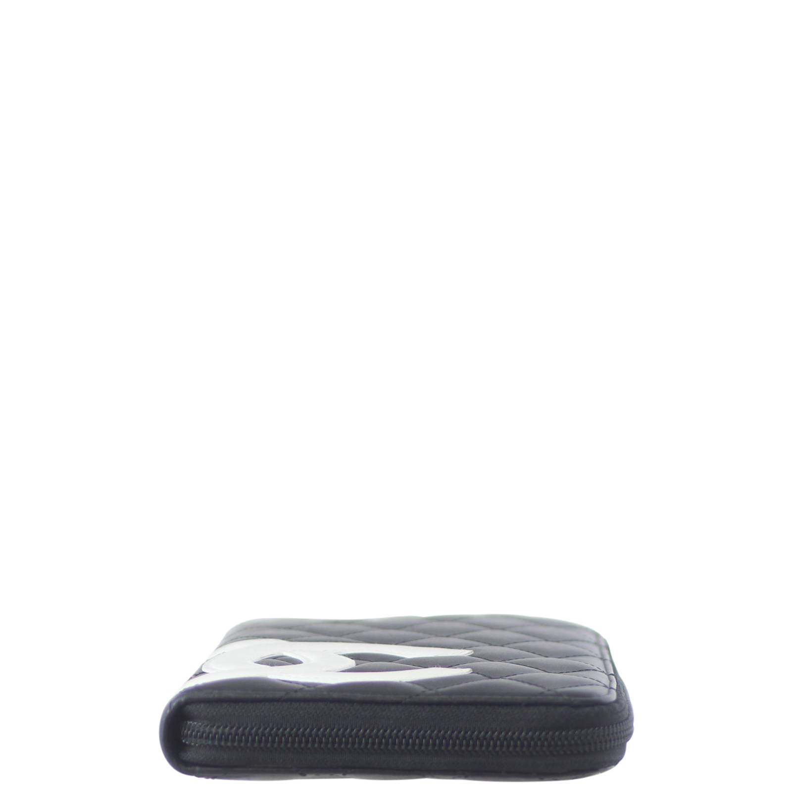 Chanel Ligne Cambon Zip Wallet Base