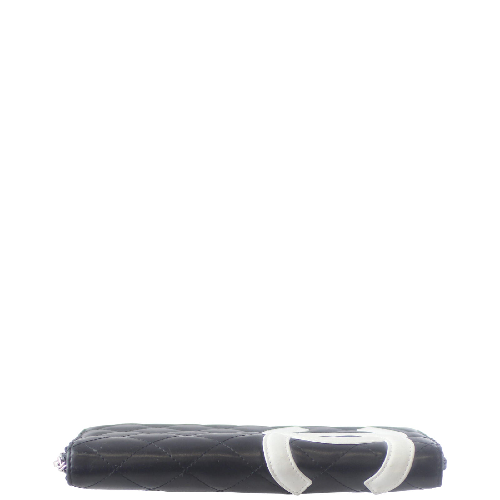 Chanel Ligne Cambon Zip Wallet Left