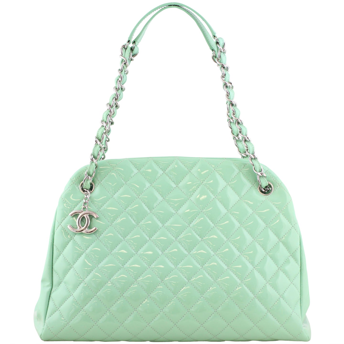 Chanel Mademoiselle Large Bowling Bag Front