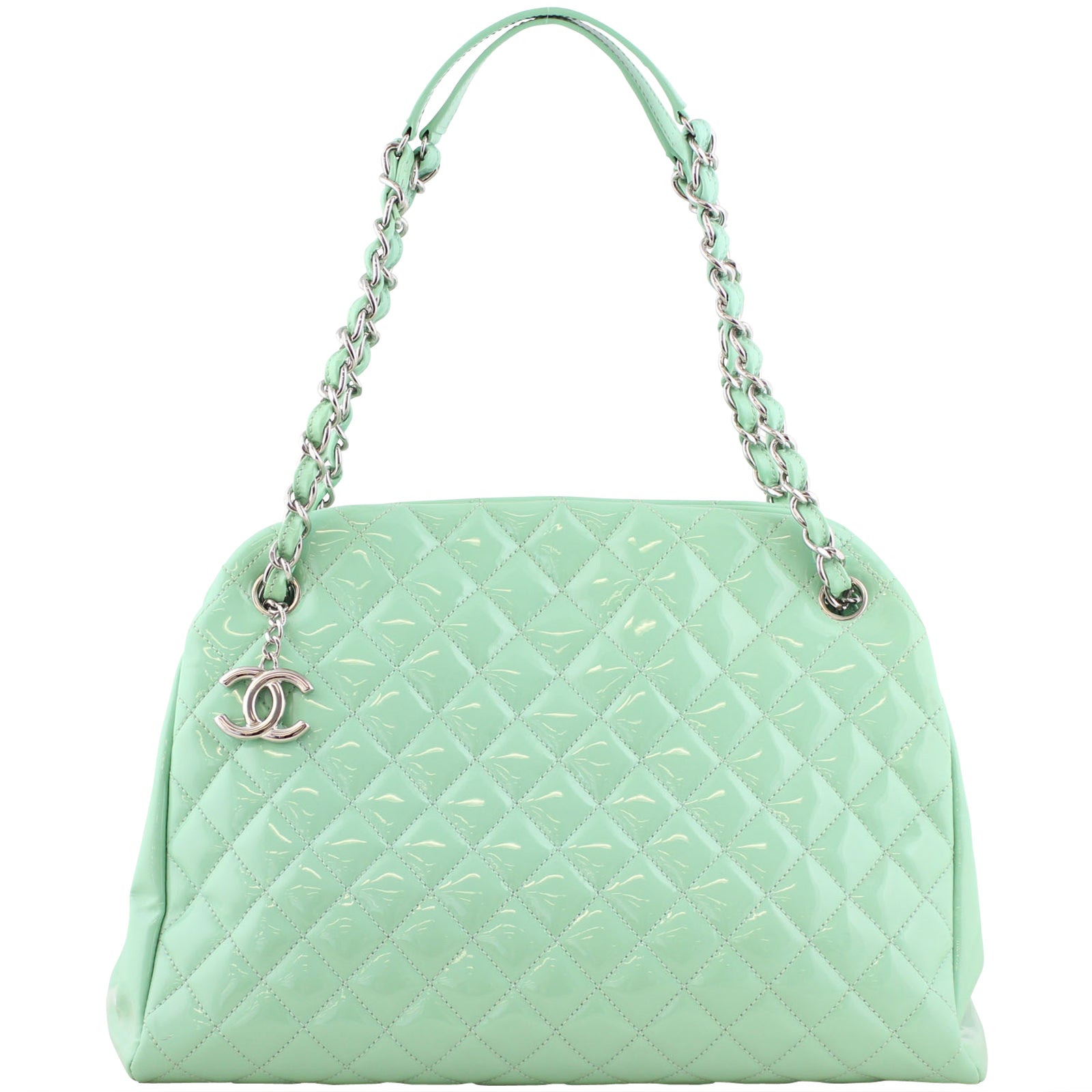 Chanel Mademoiselle Large Bowling Bag Front