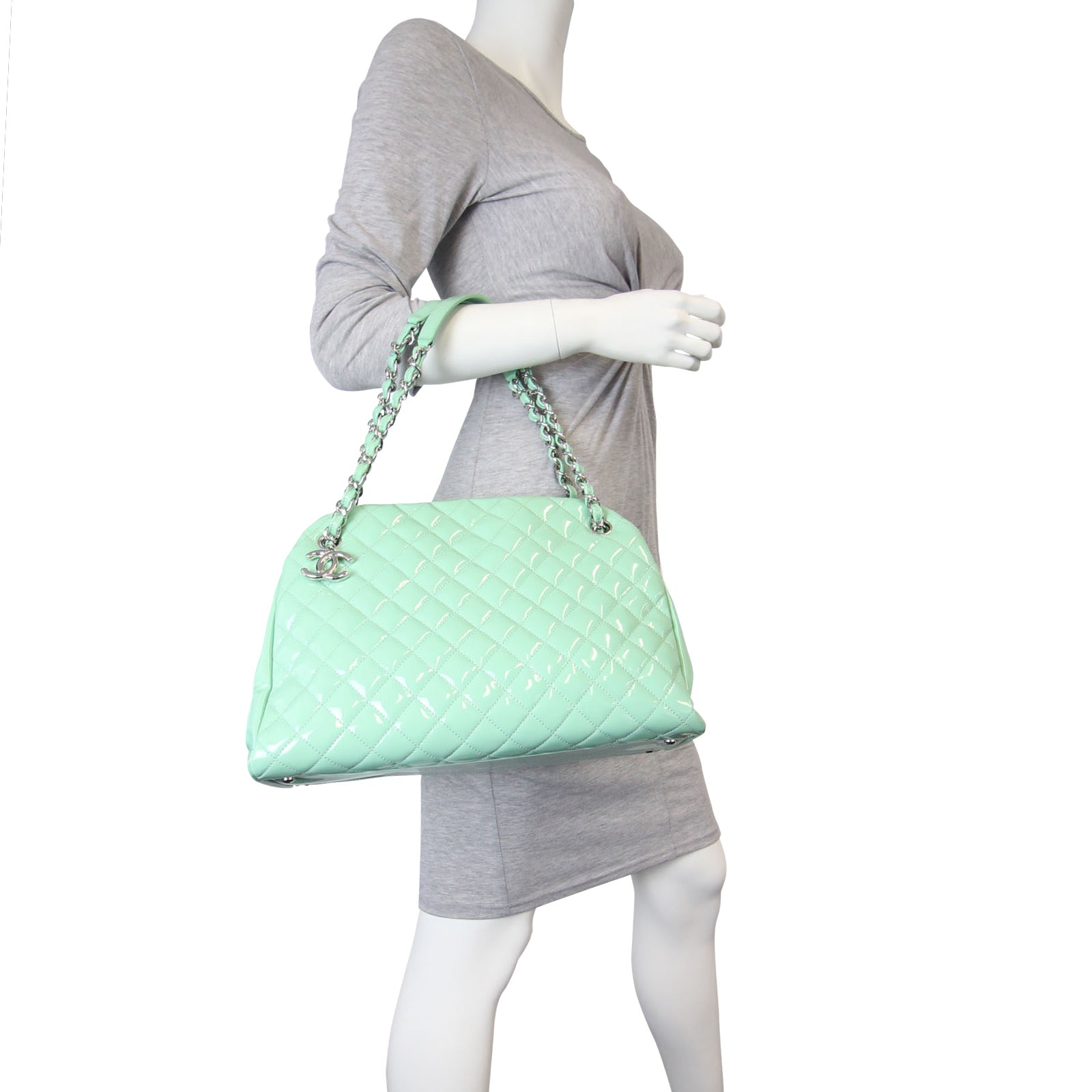 Chanel Mademoiselle Large Bowling Bag Mannequin