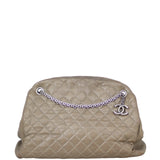 Chanel Just Mademoiselle Bowler Bag Large Front