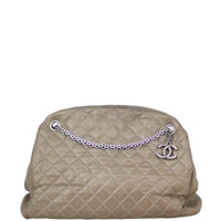 Chanel Just Mademoiselle Bowler Bag Large Front