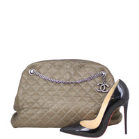 Chanel Just Mademoiselle Bowler Bag Large Shoe