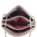 Chanel Just Mademoiselle Bowler Bag Large Whole interior