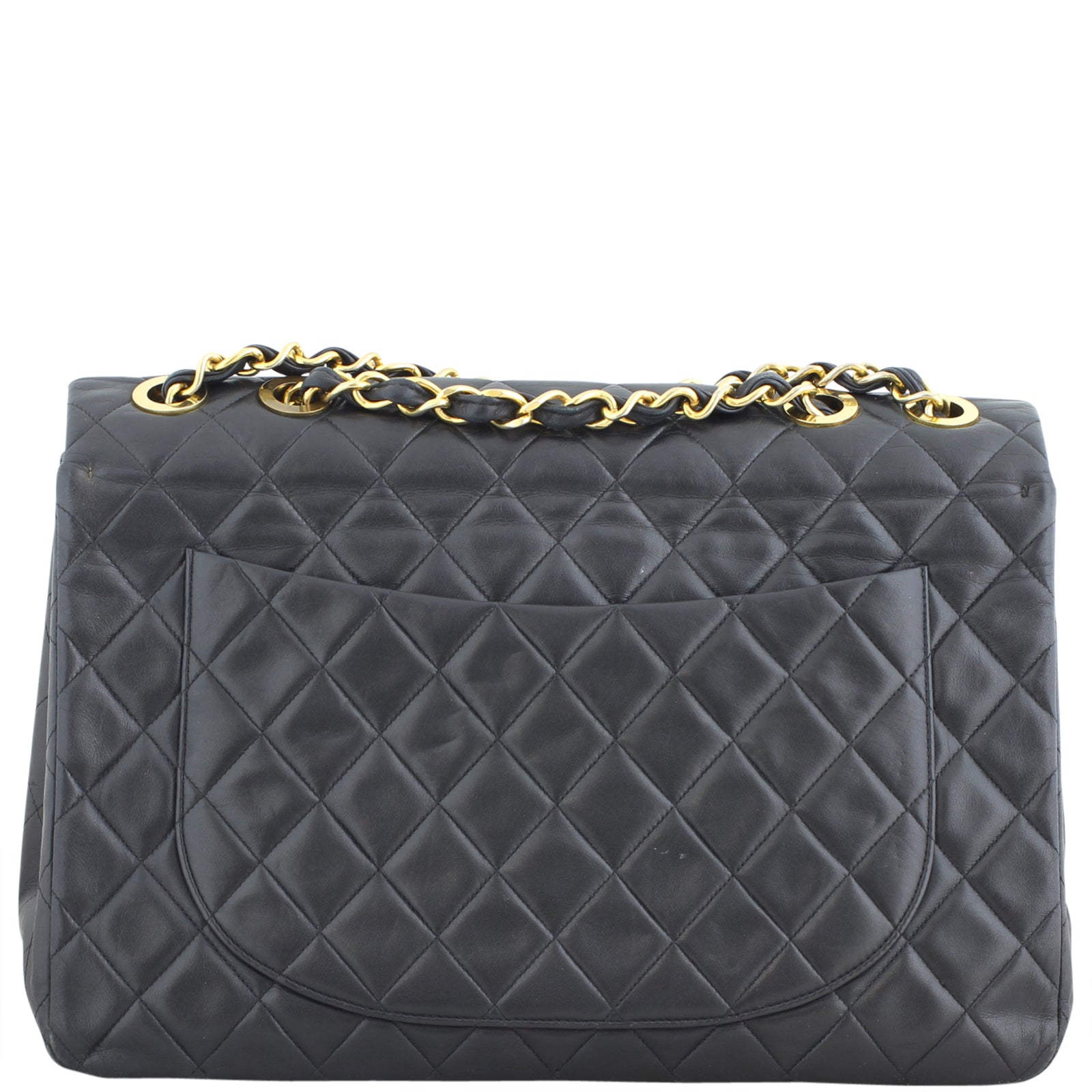 Chanel Maxi Jumbo XL Classic Flap Vintage Back