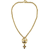 Chanel CC Pendant Necklace Hanging