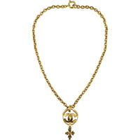 Chanel CC Pendant Necklace Hanging