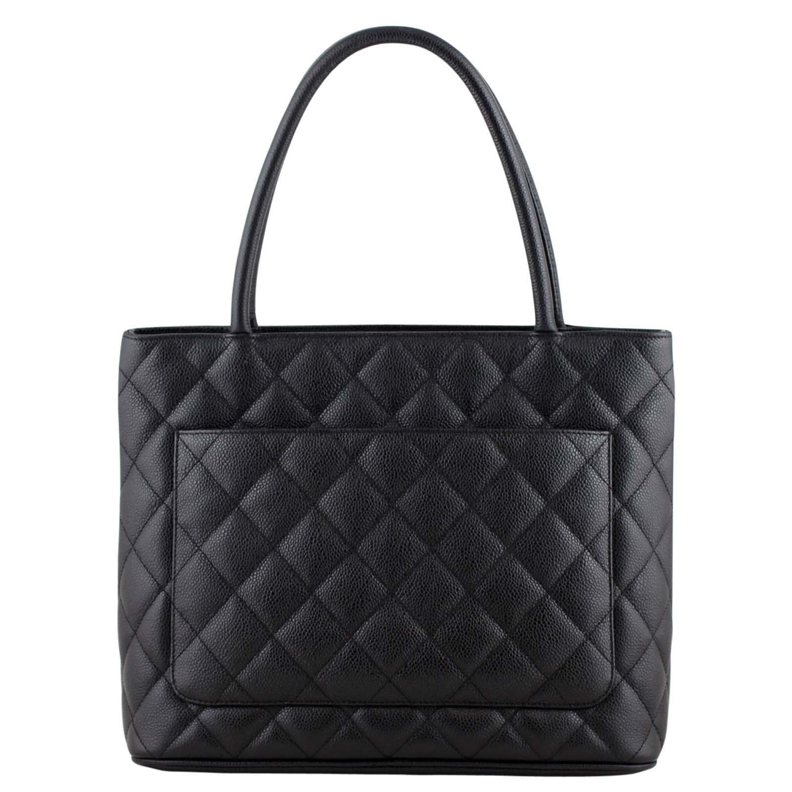 Chanel Medallion Tote Back