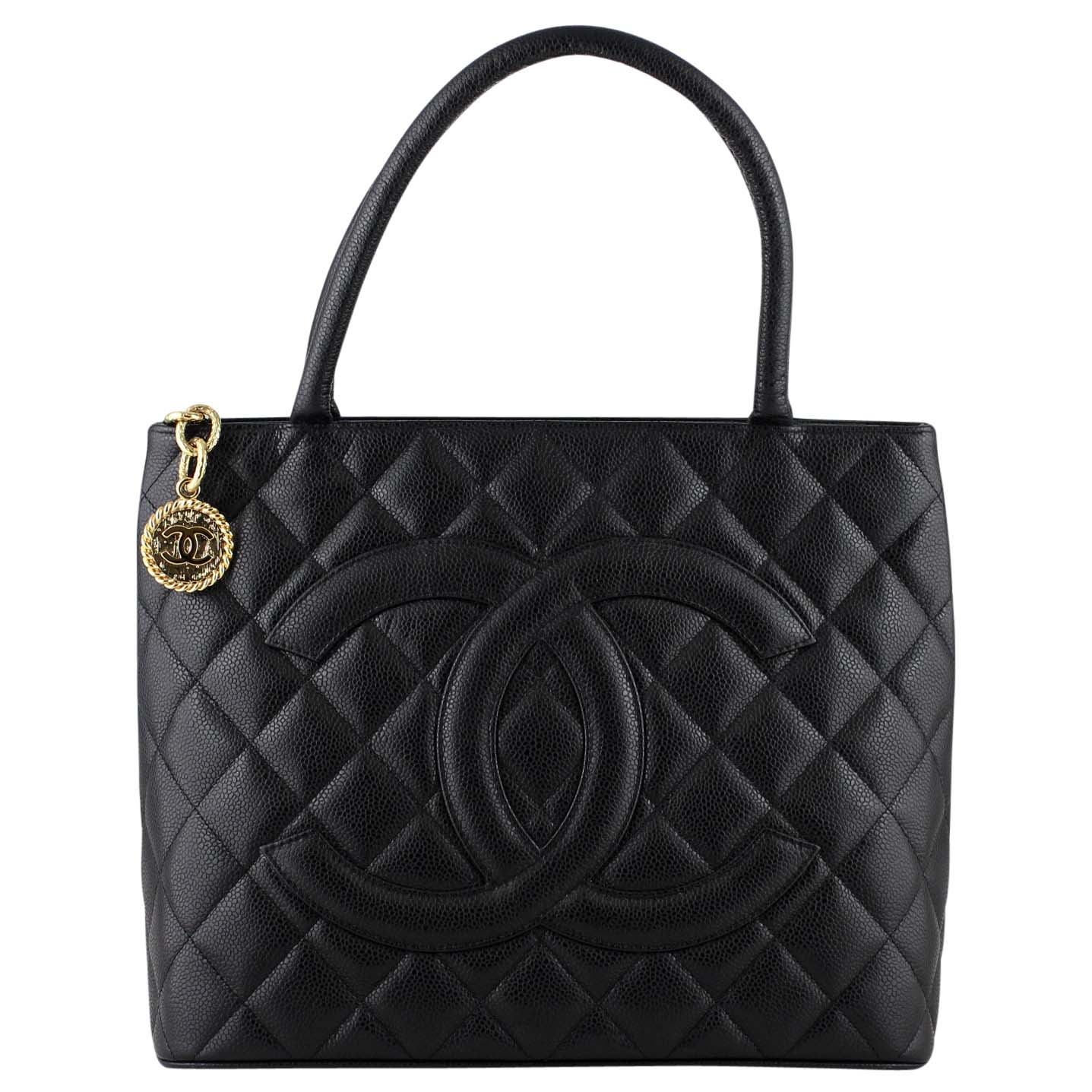 Chanel Medallion Tote Front